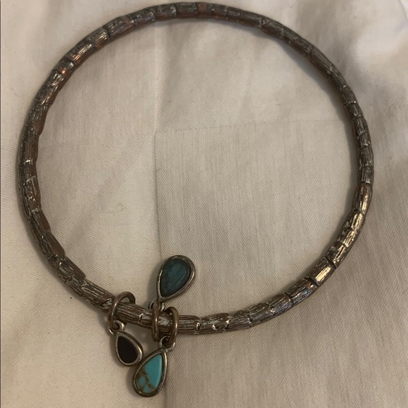 2 Piece Lucky Brand Bangle Bracelet Set - Picture 2 of 4